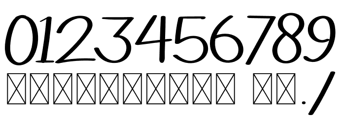 StayrlightDEMORegular Font OTHER CHARS