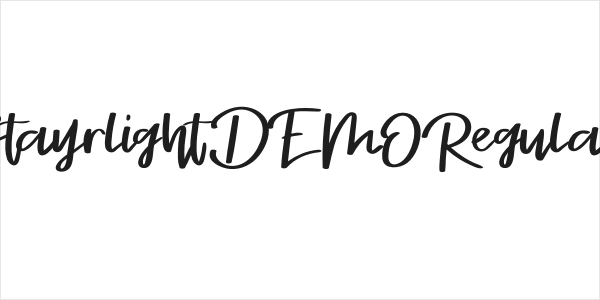 StayrlightDEMORegular Logo