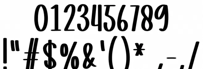 Staywork Font Alte caractere