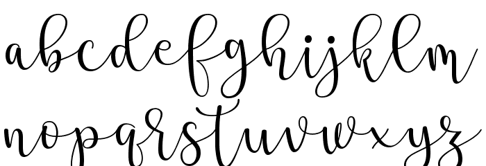 Stea Font LOWERCASE
