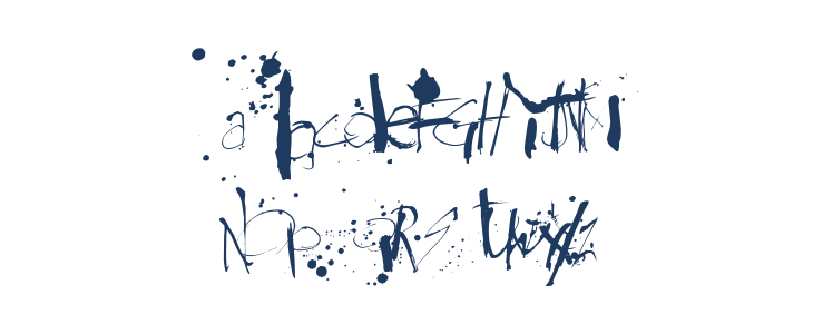 Steadmanesque Lowercase