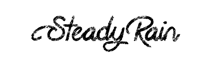Steady Rain  font caratteri gratis