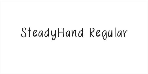 SteadyHand Regular Logo