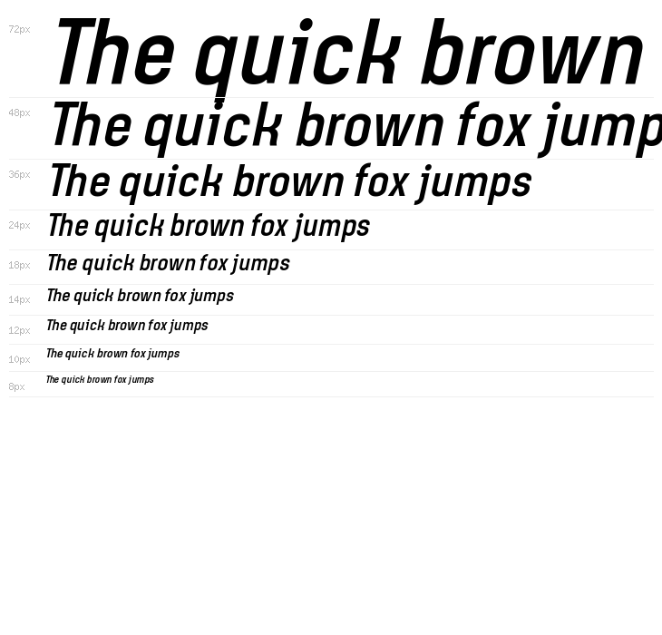 Steagisler Italic Waterfall