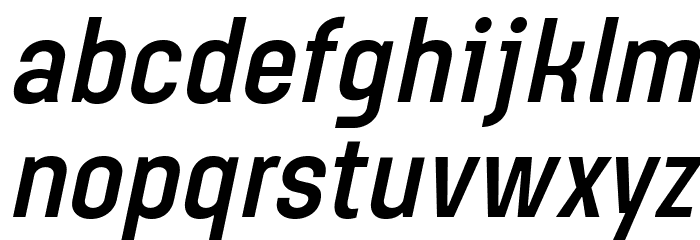 Steagisler Italic Font LOWERCASE