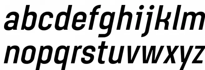 Steagisler Italic Caratteri MINUSCOLO