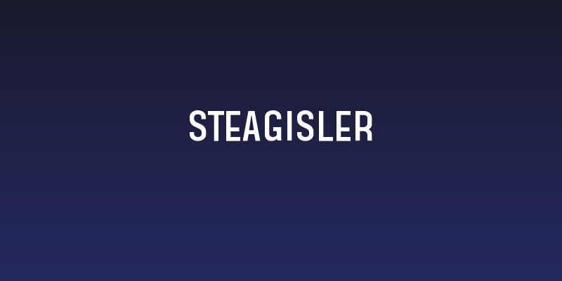 Steagisler Social Header