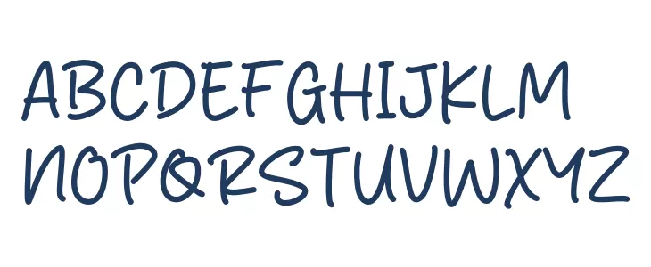 Steak Break Font UPPERCASE