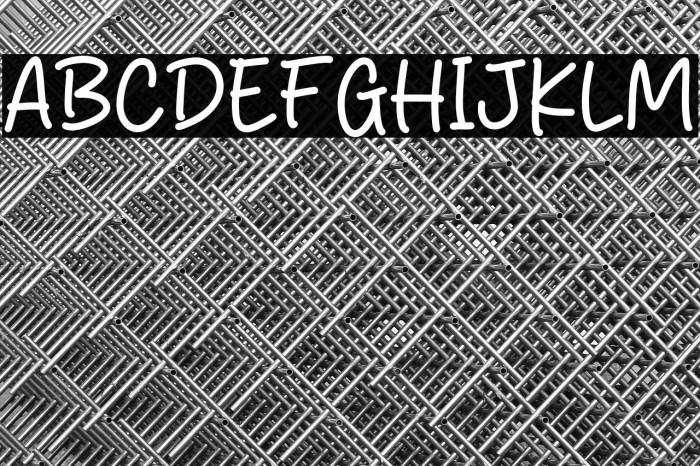 Steak Break Font examples