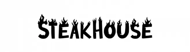 Steak House  नि: शुल्क फ़ॉन्ट्स डाउनलोड