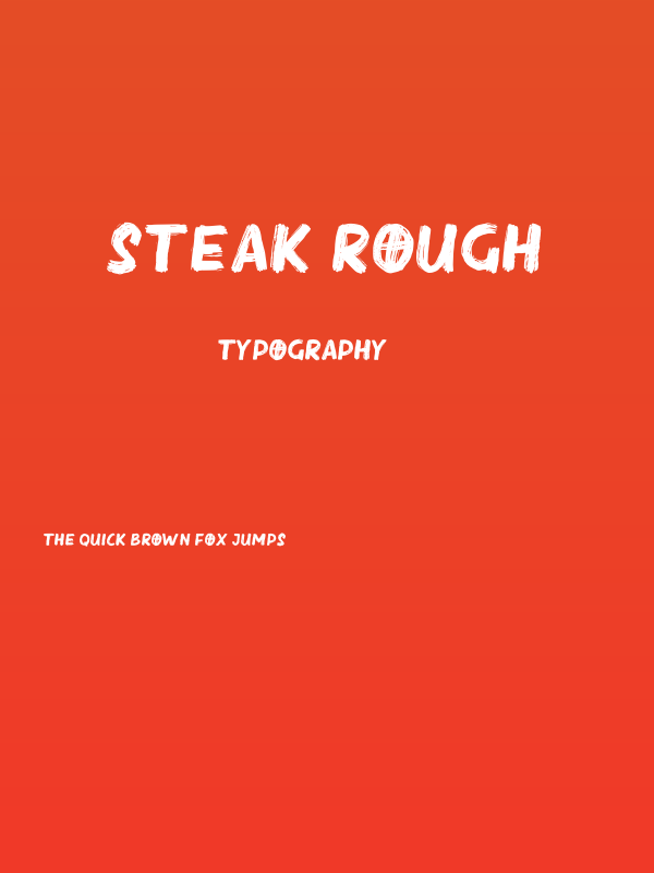 Steak Rough Poster