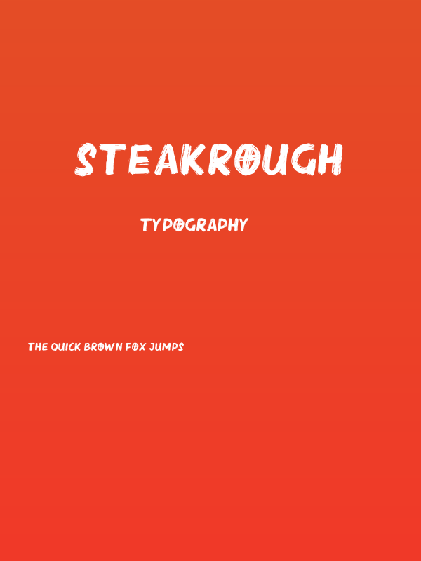SteakRough Poster