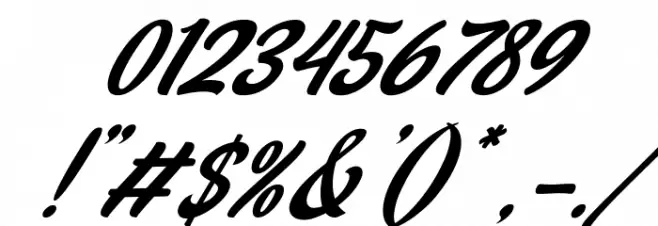 Stealdream Italic Font OTHER CHARS