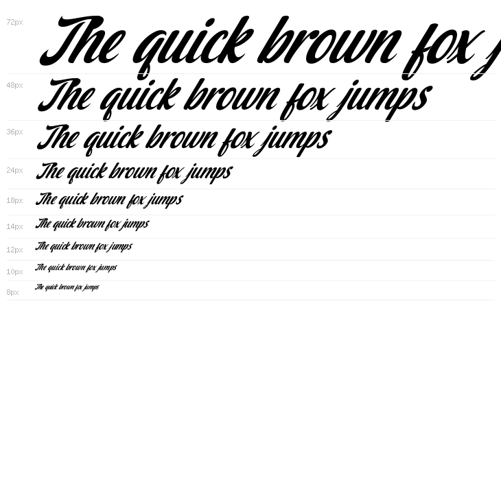 Stealdream Italic Waterfall