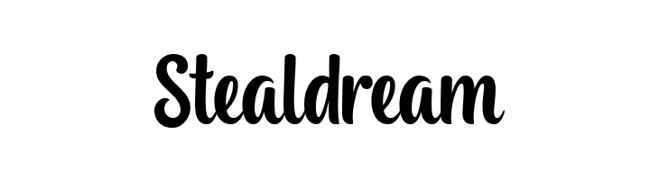 Stealdream  font caratteri gratis