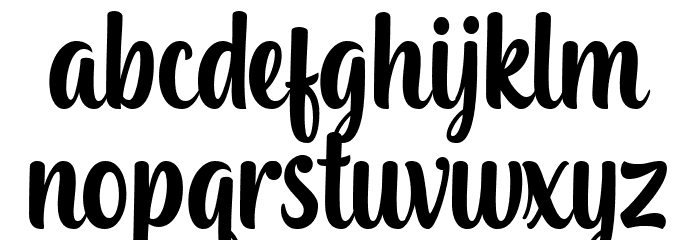 Stealdream Font LOWERCASE