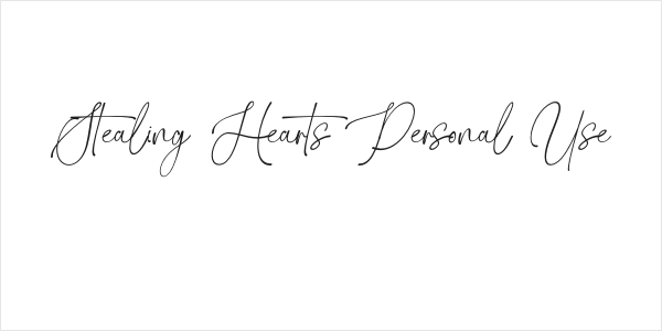 Stealing Hearts Personal Use Logo