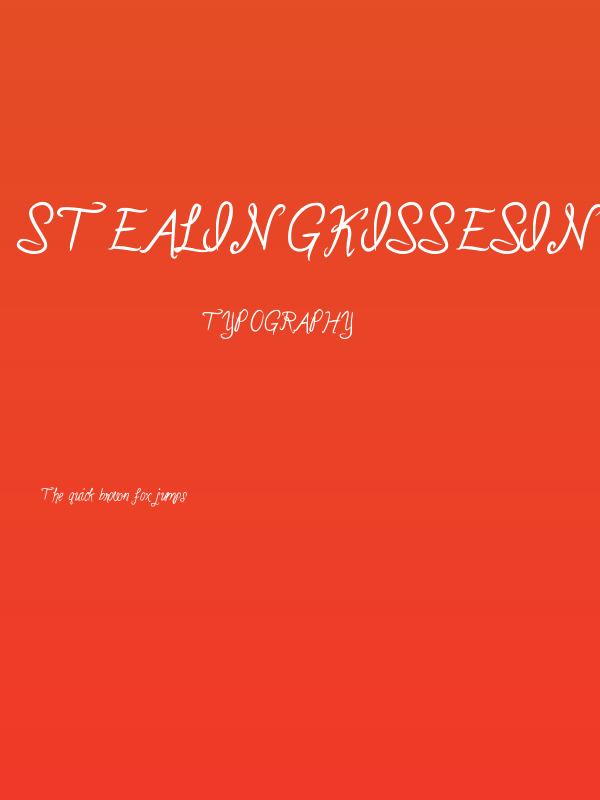 Stealingkissesinthemoonlight Poster