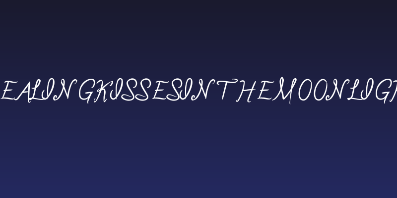 Stealingkissesinthemoonlight Social Header