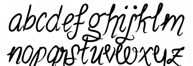 Stealingkissesinthemoonlight خط أحرف صغيرة