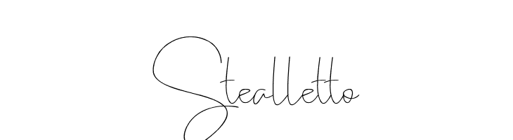 Stealletto  font caratteri gratis
