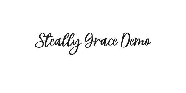 Steally Grace Demo Logo