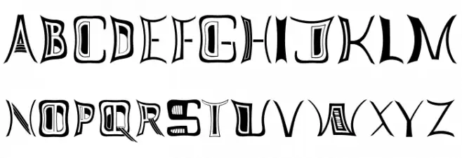 Steam Concave Regular 字体 大写