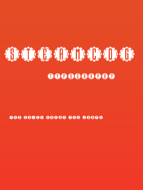 Steamcog Caps Poster