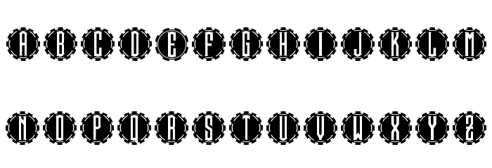 Steamcog Caps Font LOWERCASE