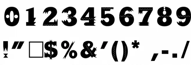 Steamdecor Regular Font OTHER CHARS