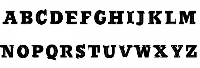 Steamdecor Regular フォント 大文字
