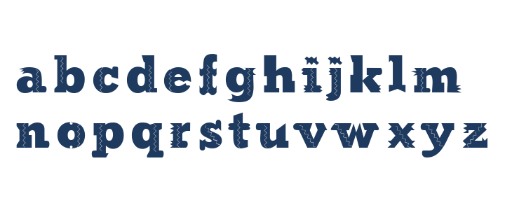 Steamdecor Regular Lowercase