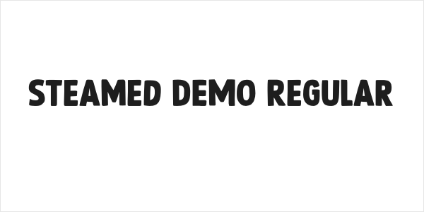 Steamed DEMO Regular Logo