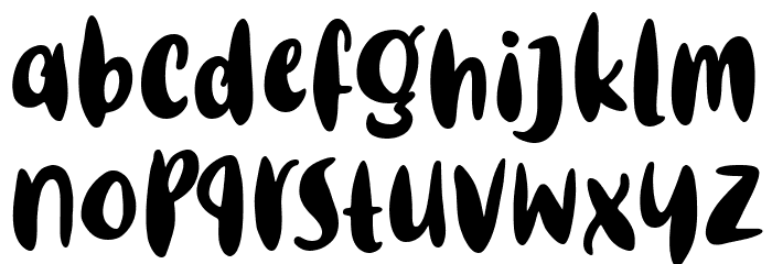 Steaming Grill Font LOWERCASE