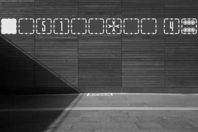 Steampips d6 Font examples