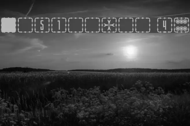 Steampips d6 Font examples