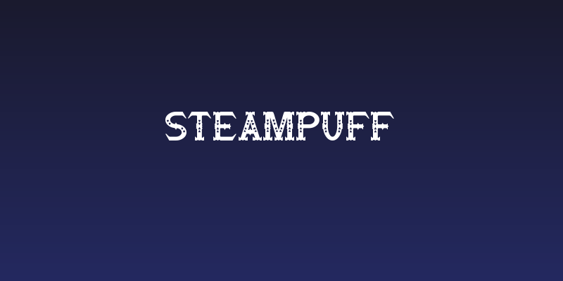 Steampuff Social Header