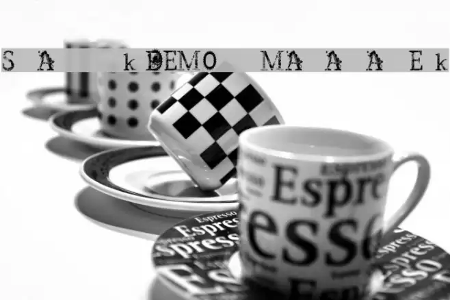 Steampunk DEMO by Marta van Eck Font examples