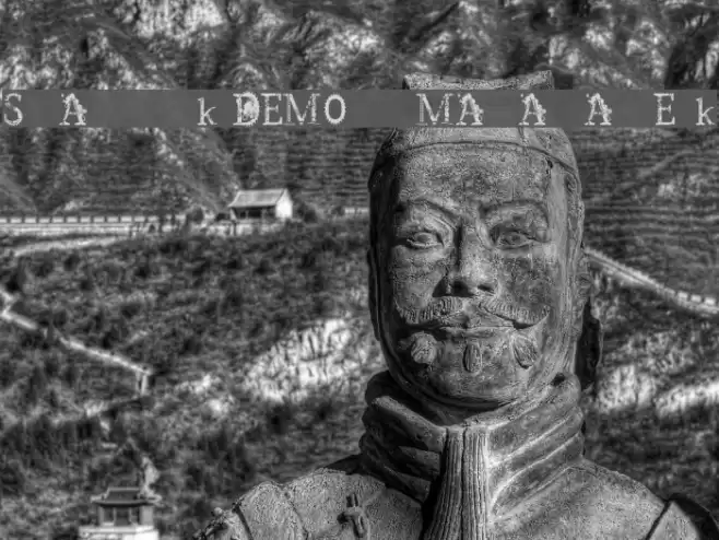 Steampunk DEMO by Marta van Eck Font examples