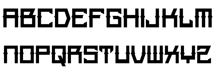 Steamwheel Font LOWERCASE