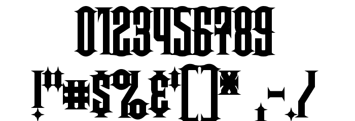 Steamwreck Bold Font Alte caractere
