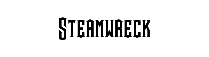 Steamwreck Font
