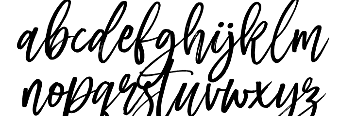 Steamy Miracles personal use Font LOWERCASE