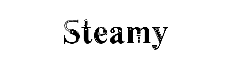 Steamy  Free Fonts Download