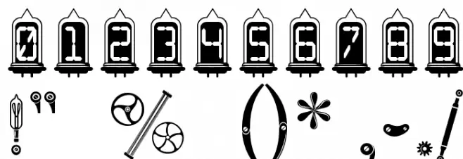 Steamy Font OTHER CHARS