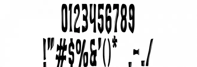 Steel Armor 字体 其它煤焦