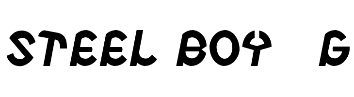 Steel Boy__G Font