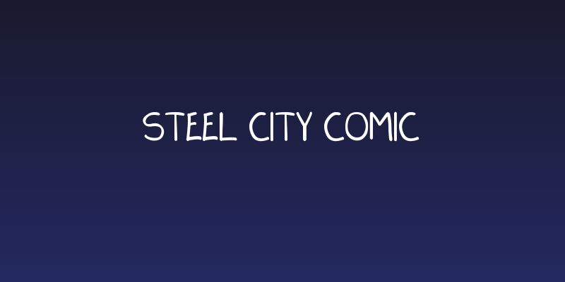 Steel City Comic Social Header