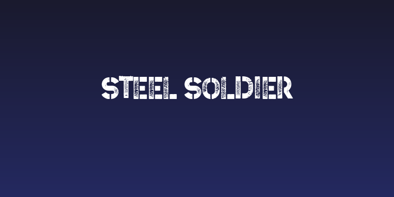 Steel Soldier Social Header