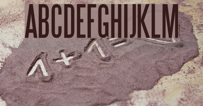Steel Tongs Esp Font examples